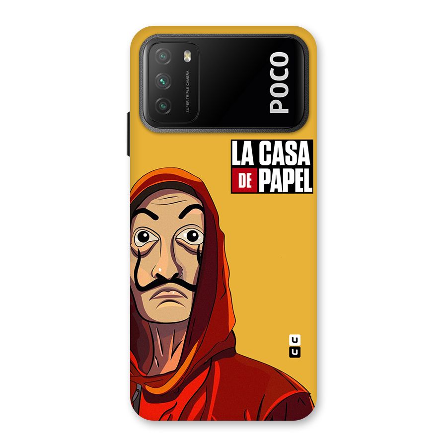 Money Heist La Casa De Papel Back Case for Poco M3