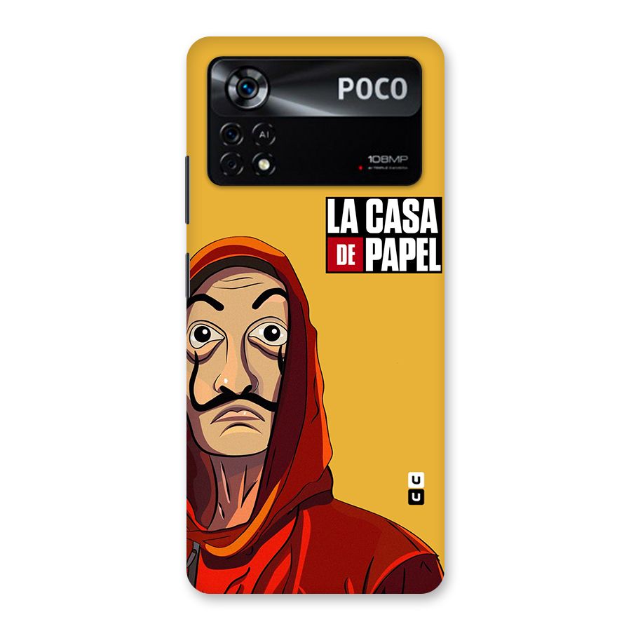 Money Heist La Casa De Papel Back Case for Poco X4 Pro 5G