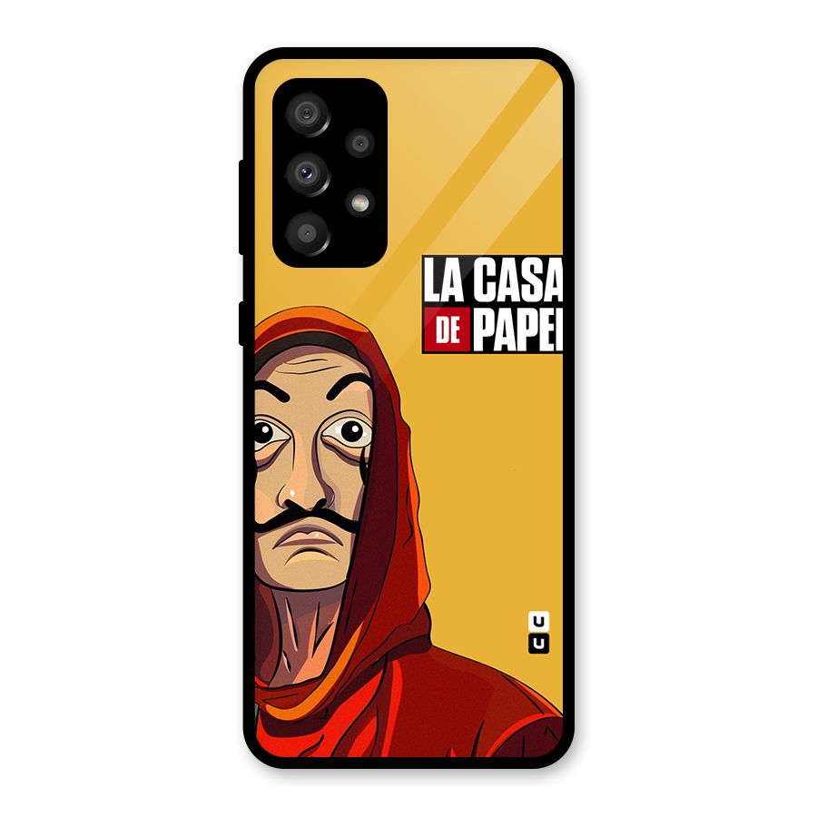Money Heist La Casa De Papel Glass Back Case for Galaxy A32