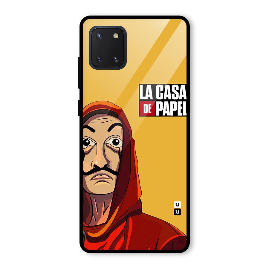 Money Heist La Casa De Papel Glass Back Case for Galaxy Note 10 Lite