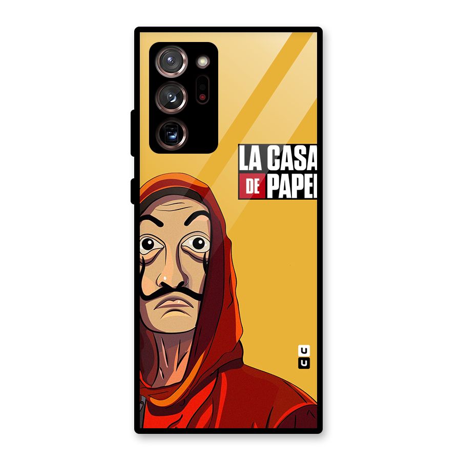 Money Heist La Casa De Papel Glass Back Case for Galaxy Note 20 Ultra