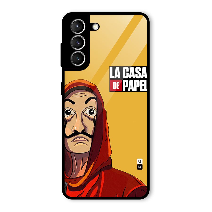 Money Heist La Casa De Papel Glass Back Case for Galaxy S21 5G