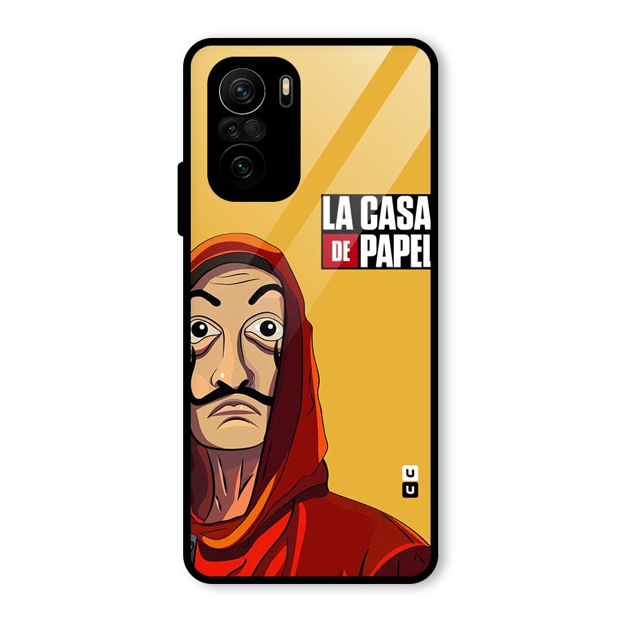 Money Heist La Casa De Papel Glass Back Case for Mi 11x