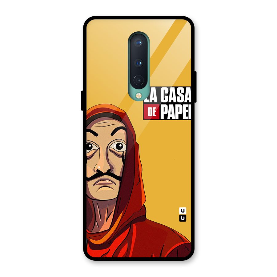 Money Heist La Casa De Papel Glass Back Case for OnePlus 8