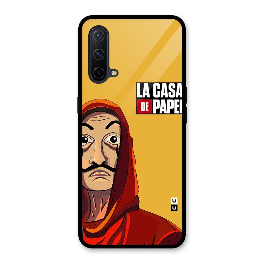 Money Heist La Casa De Papel Glass Back Case for OnePlus Nord CE 5G