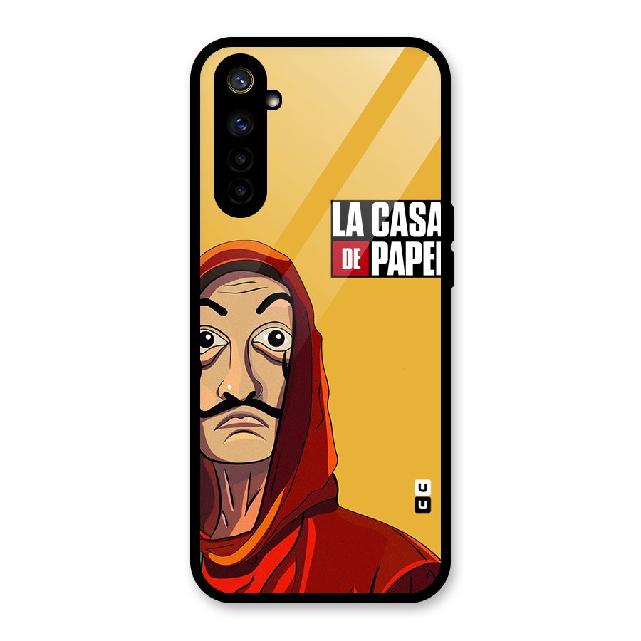 Money Heist La Casa De Papel Glass Back Case for Realme 6