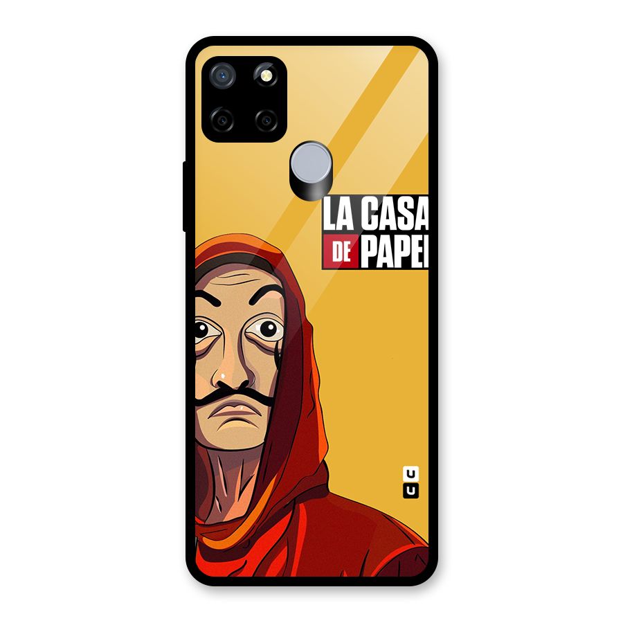 Money Heist La Casa De Papel Glass Back Case for Realme C15