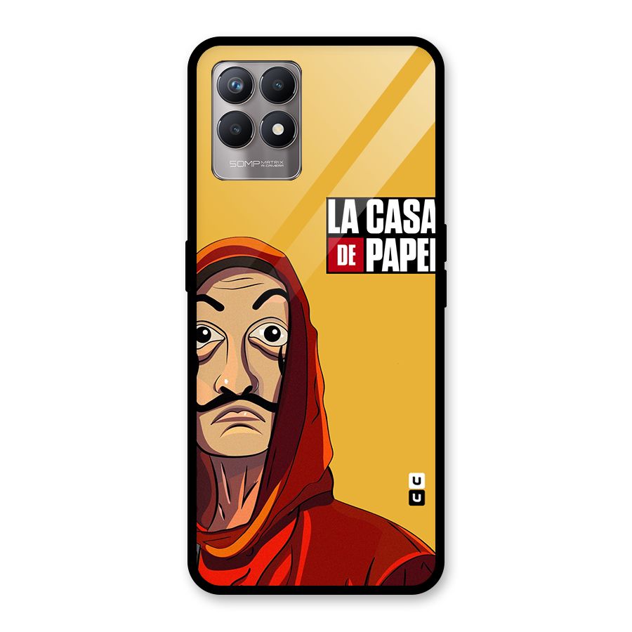Money Heist La Casa De Papel Glass Back Case for Realme Narzo 50