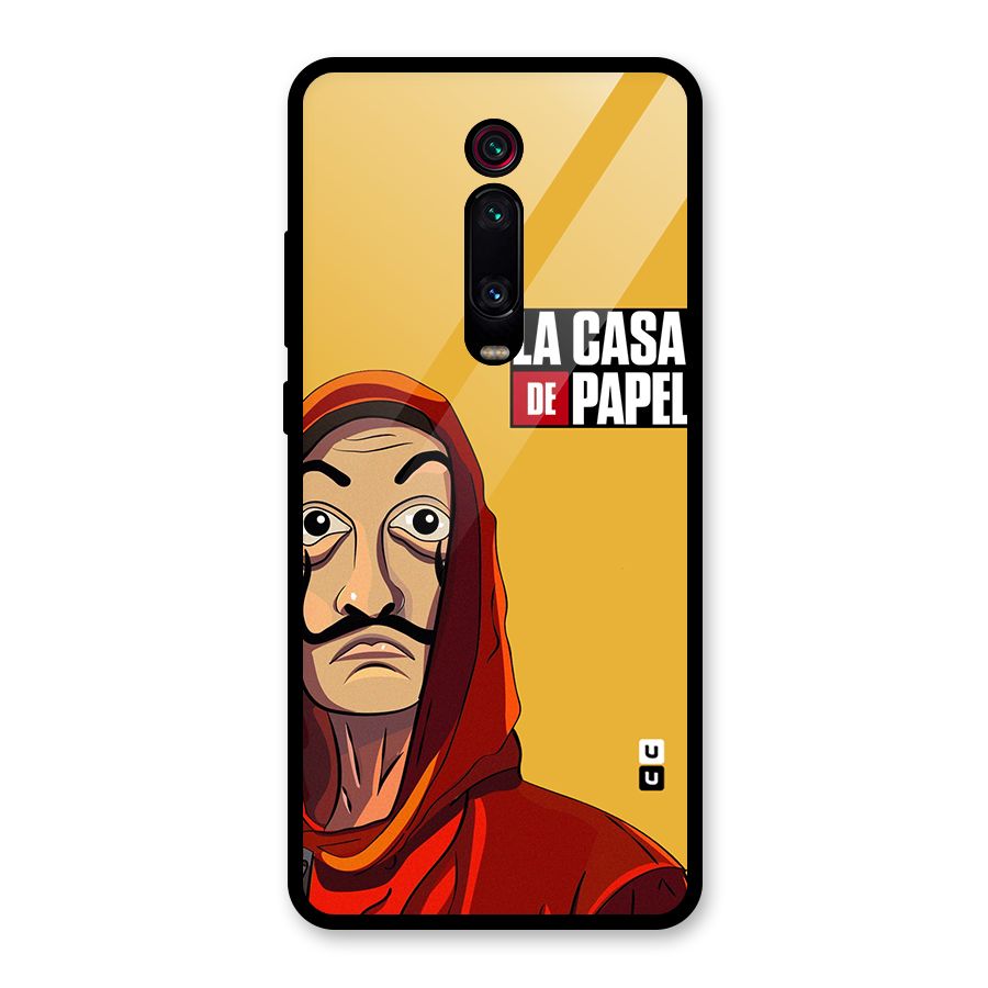 Money Heist La Casa De Papel Glass Back Case for Redmi K20 Pro