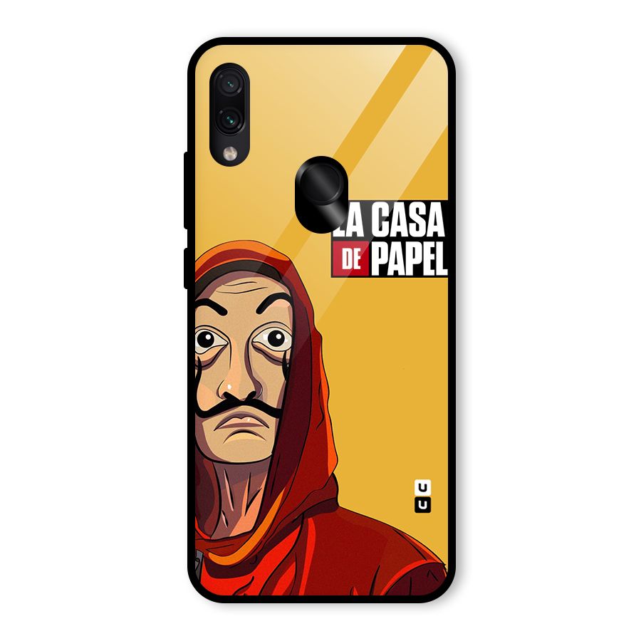 Money Heist La Casa De Papel Glass Back Case for Redmi Note 7