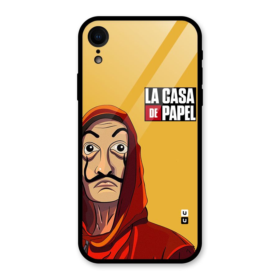 Money Heist La Casa De Papel Glass Back Case for XR