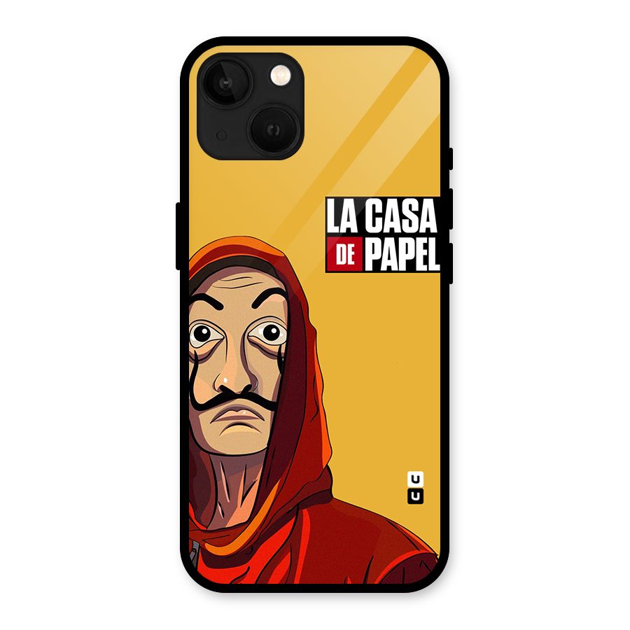 Money Heist La Casa De Papel Glass Back Case for iPhone 13