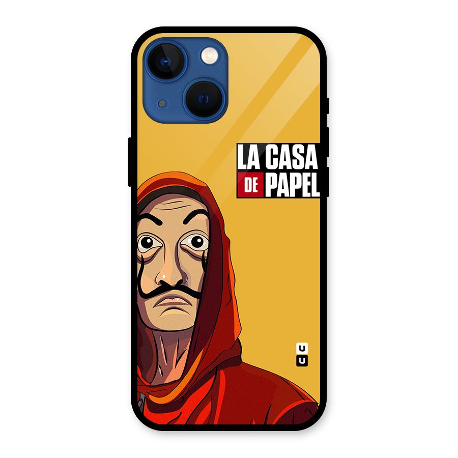 Money Heist La Casa De Papel Glass Back Case for iPhone 13 Mini