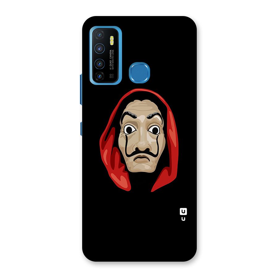 Money Heist Mask Back Case for Infinix Hot 9