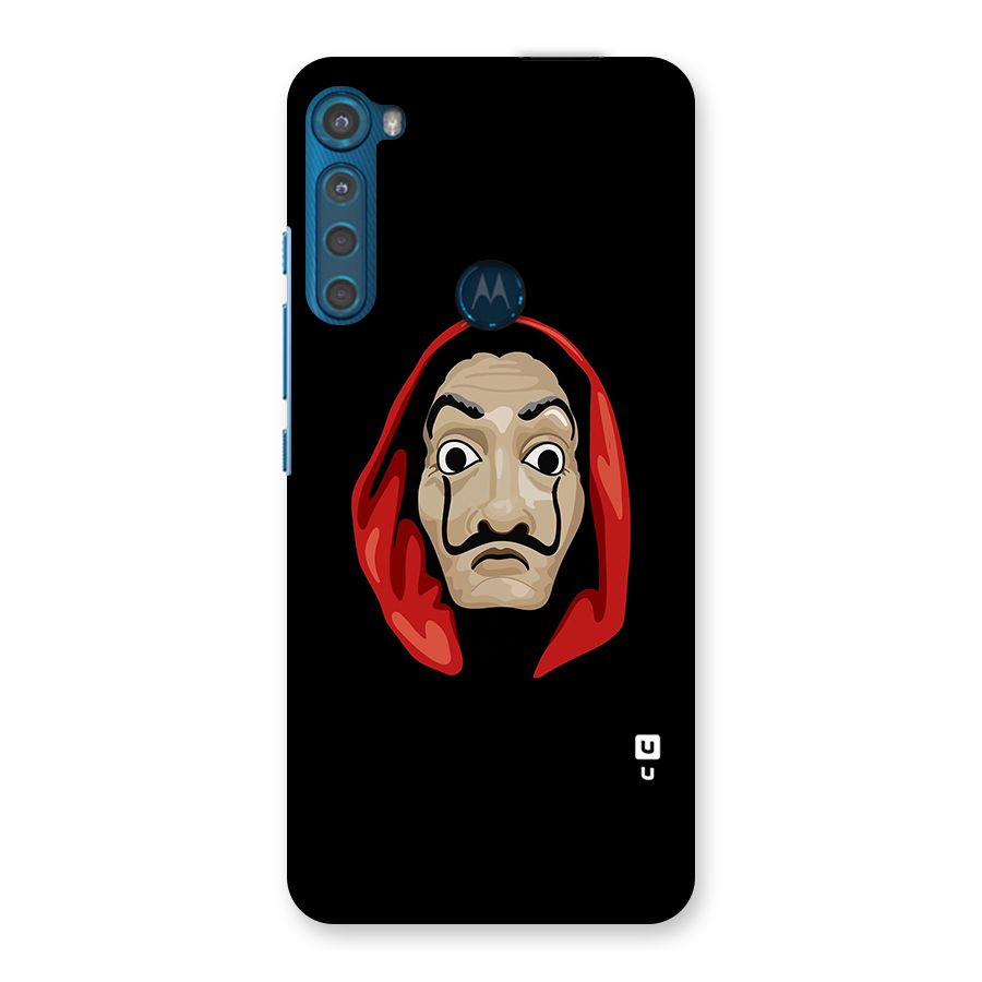 Money Heist Mask Back Case for Motorola One Fusion Plus