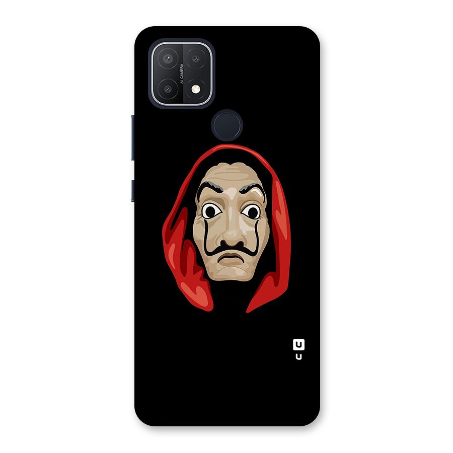 Money Heist Mask Back Case for Oppo A15
