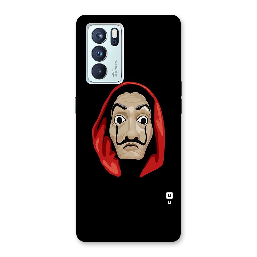 Money Heist Mask Back Case for Oppo Reno6 Pro 5G