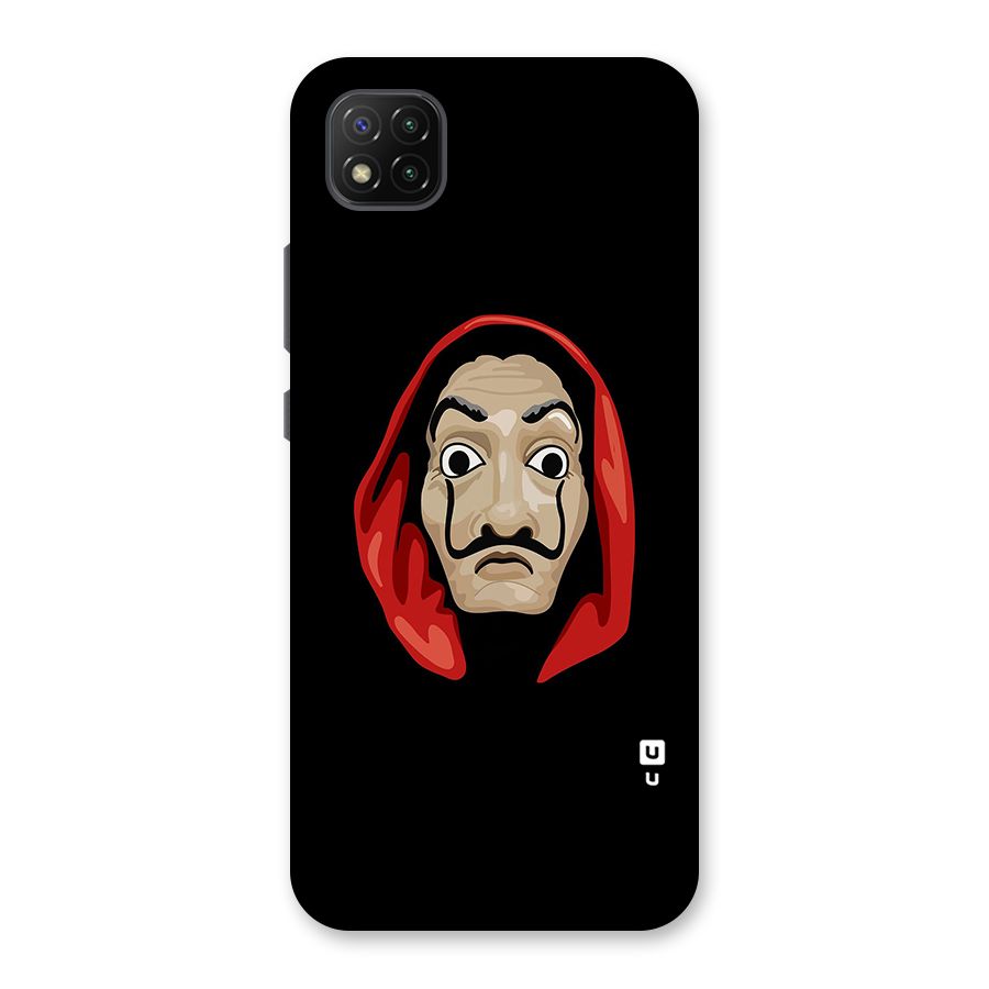Money Heist Mask Back Case for Poco C3