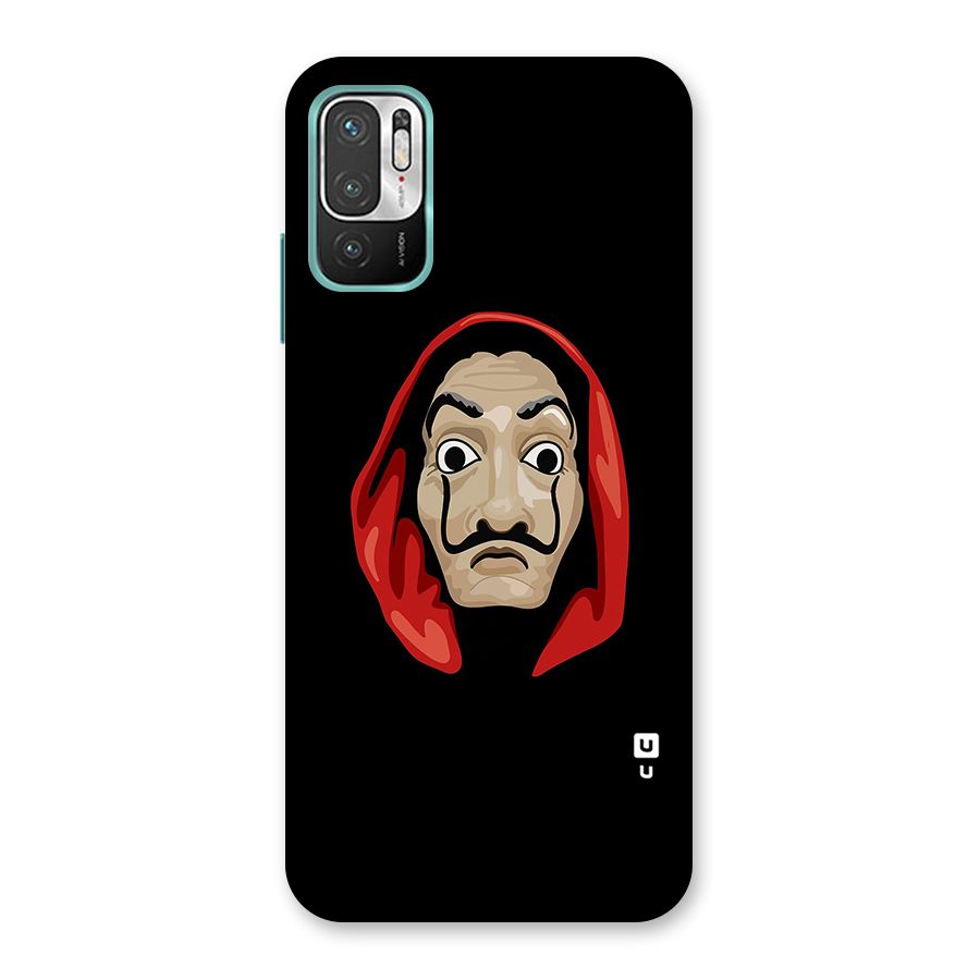 Money Heist Mask Back Case for Redmi Note 10T 5G