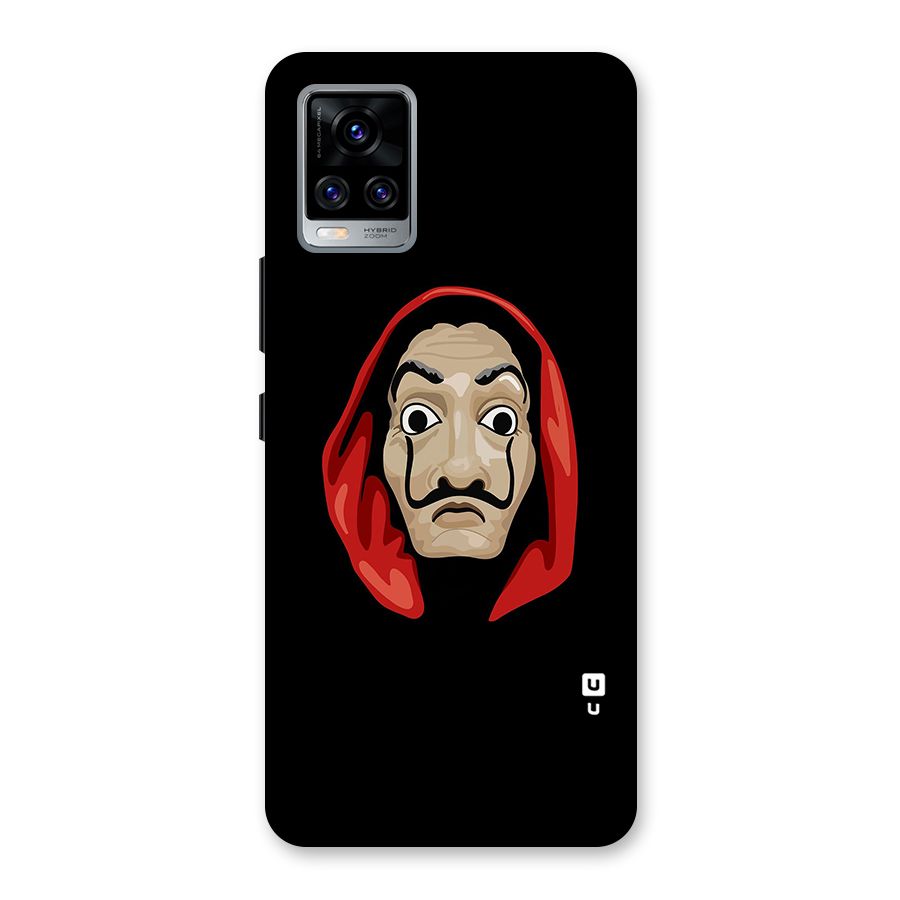 Money Heist Mask Back Case for Vivo V20 Pro