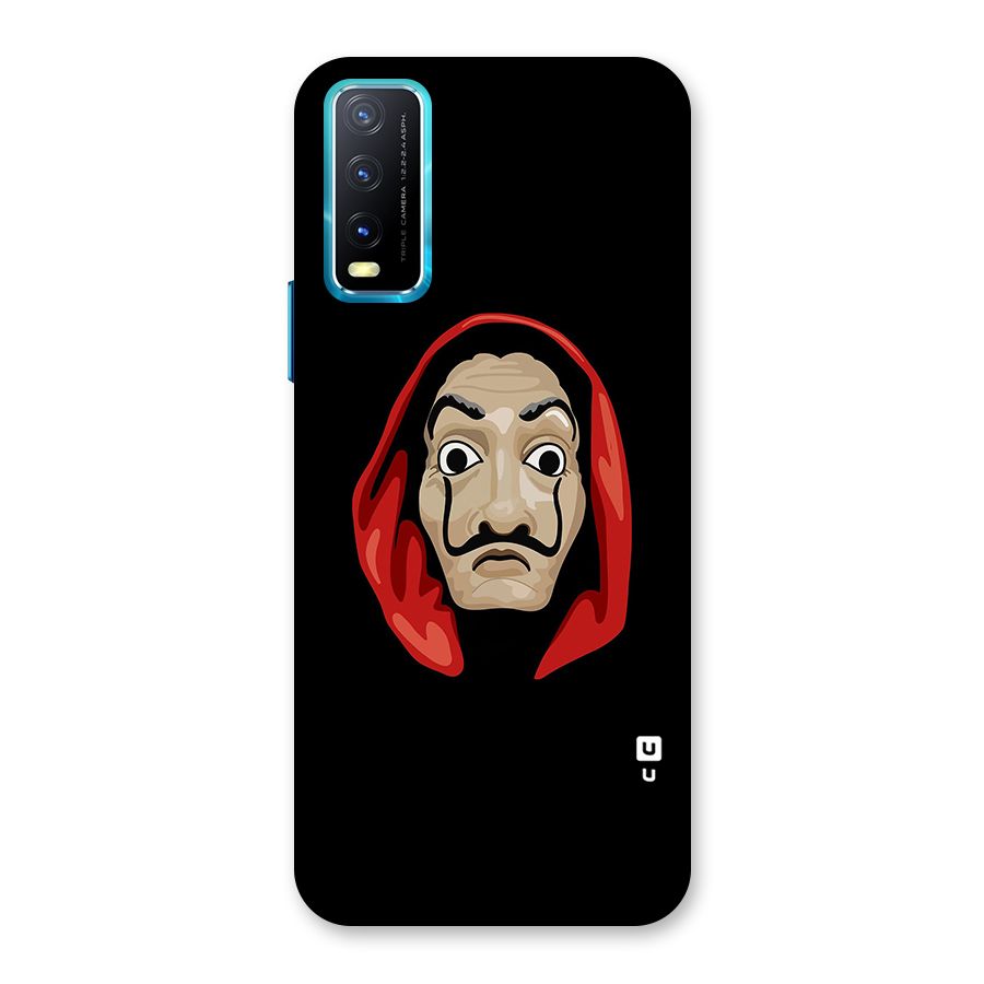 Money Heist Mask Back Case for Vivo Y20A