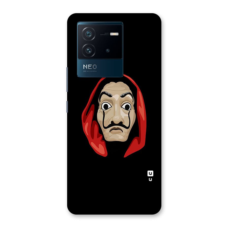Money Heist Mask Back Case for Vivo iQOO Neo 6 5G