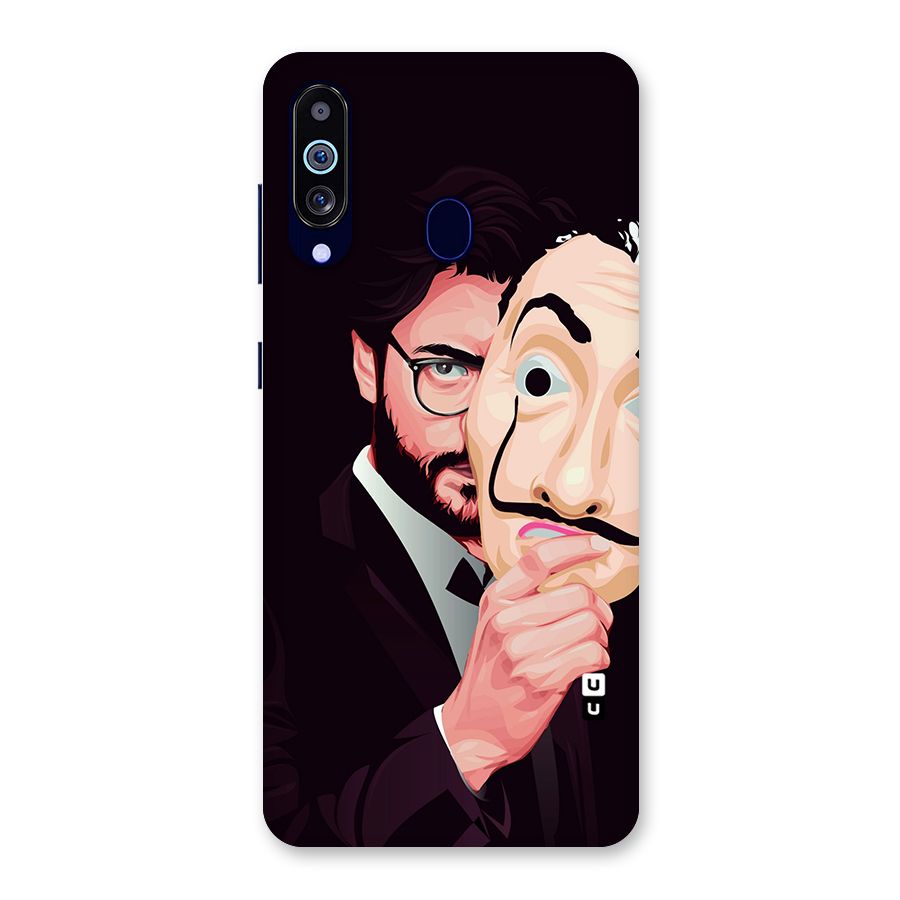 Money Heist Professor Art Back Case for Galaxy A60