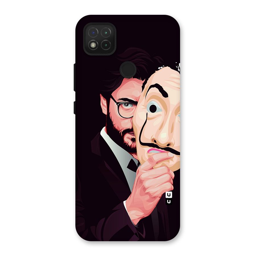 Money Heist Professor Art Back Case for Redmi 9C