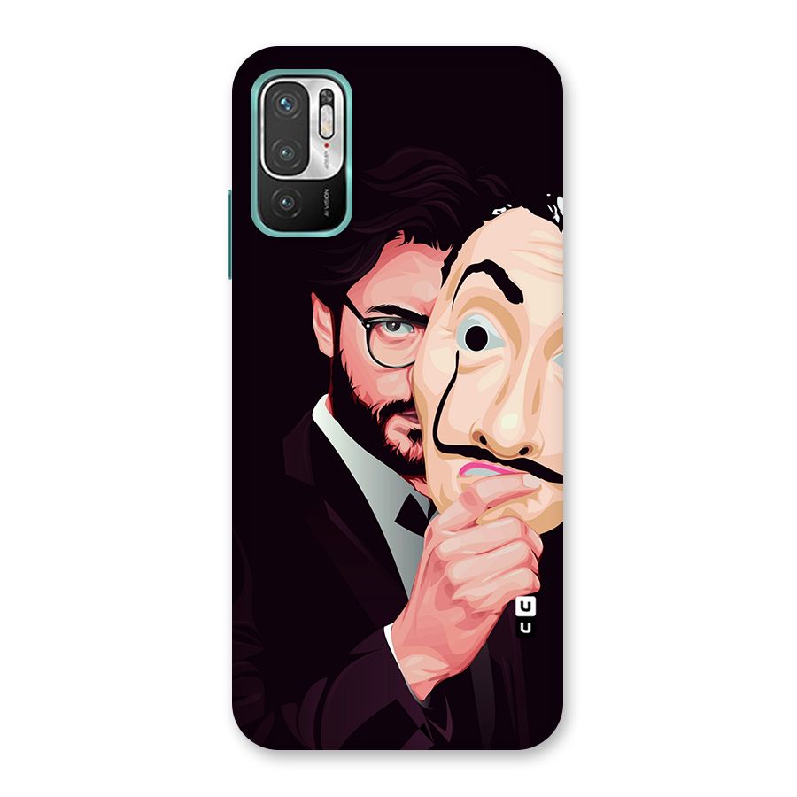 Money Heist Professor Art Back Case for Redmi Note 10T 5G
