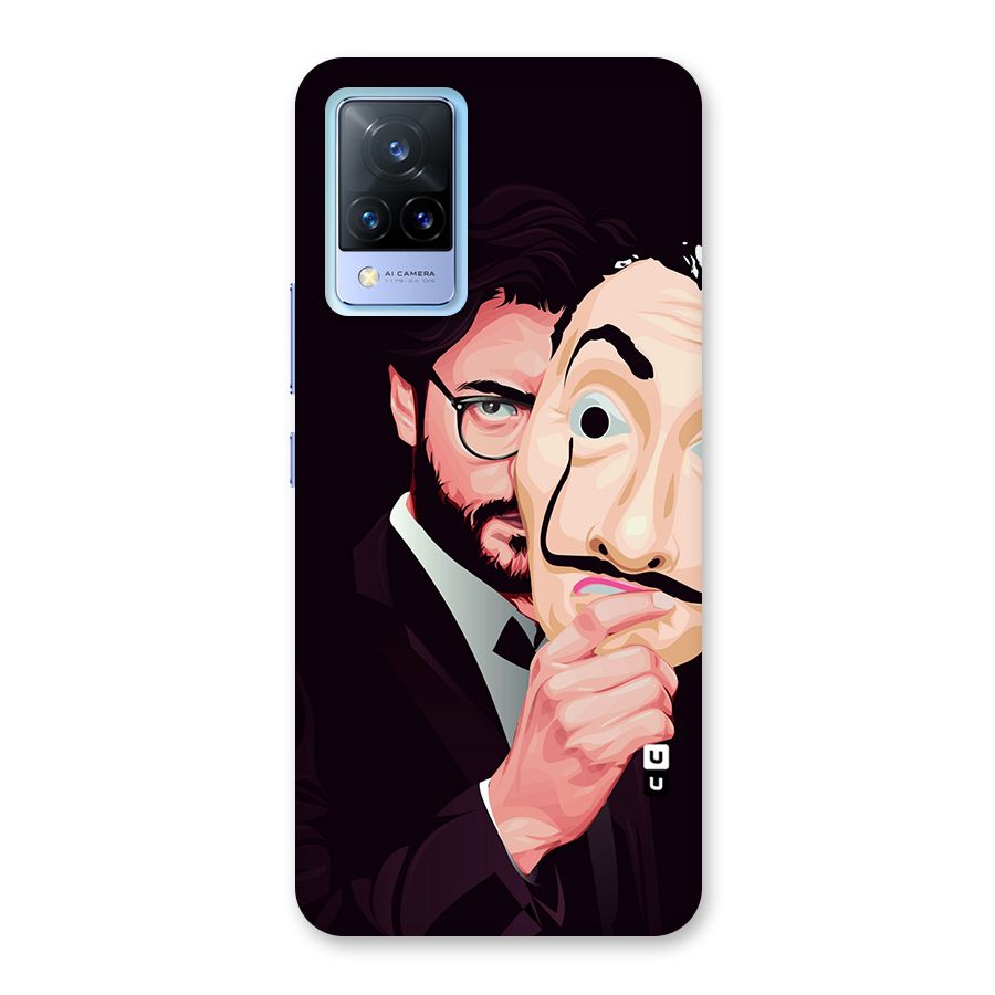 Money Heist Professor Art Back Case for Vivo V21 5G