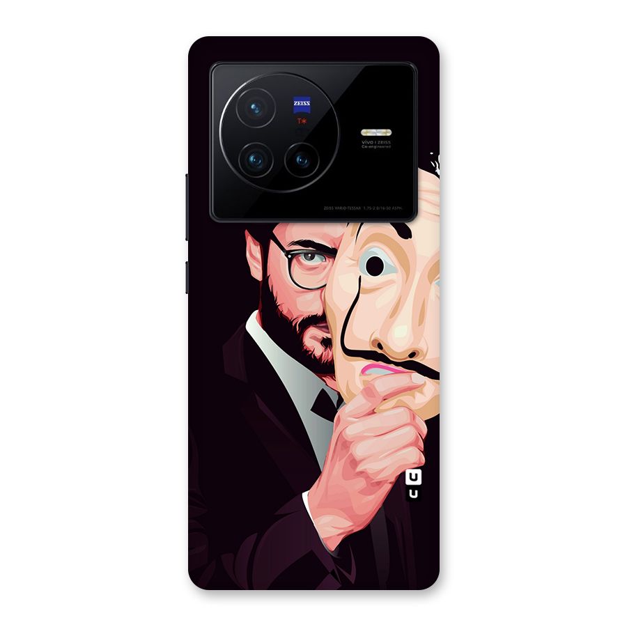 Money Heist Professor Art Back Case for Vivo X80