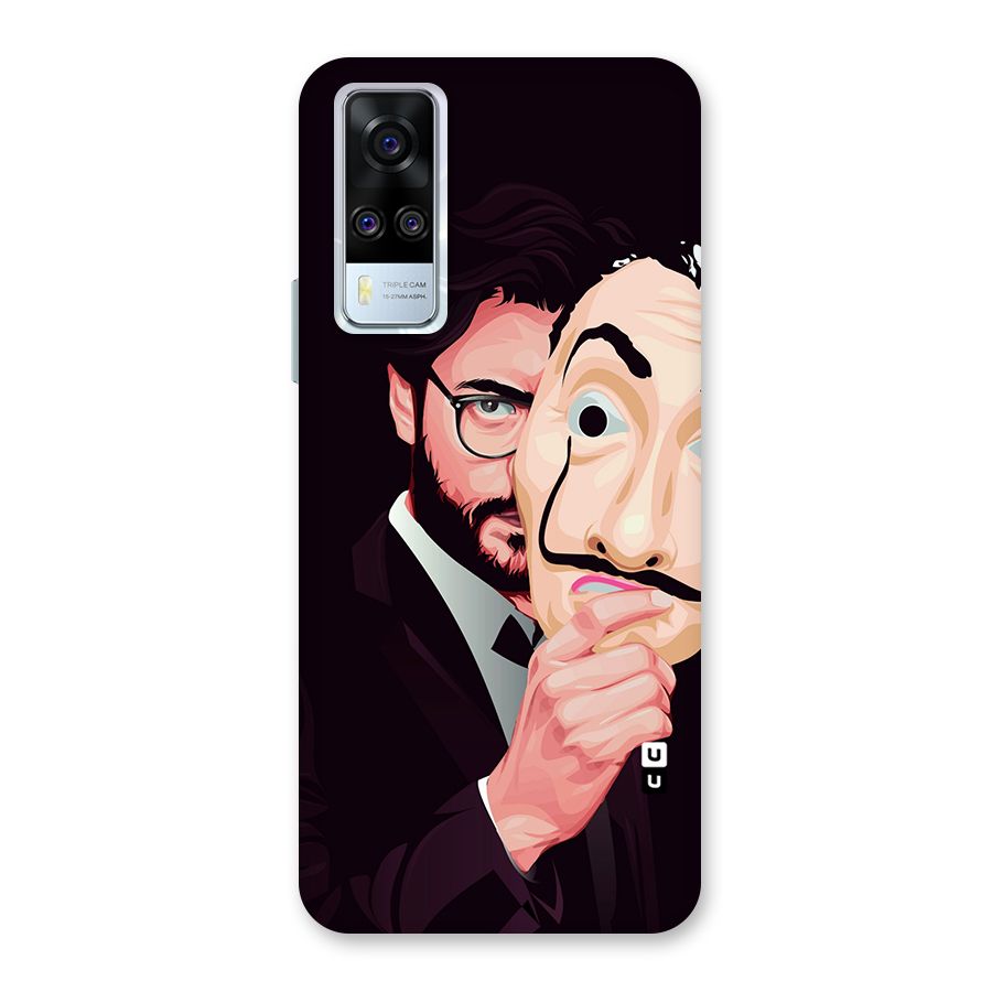 Money Heist Professor Art Back Case for Vivo Y31