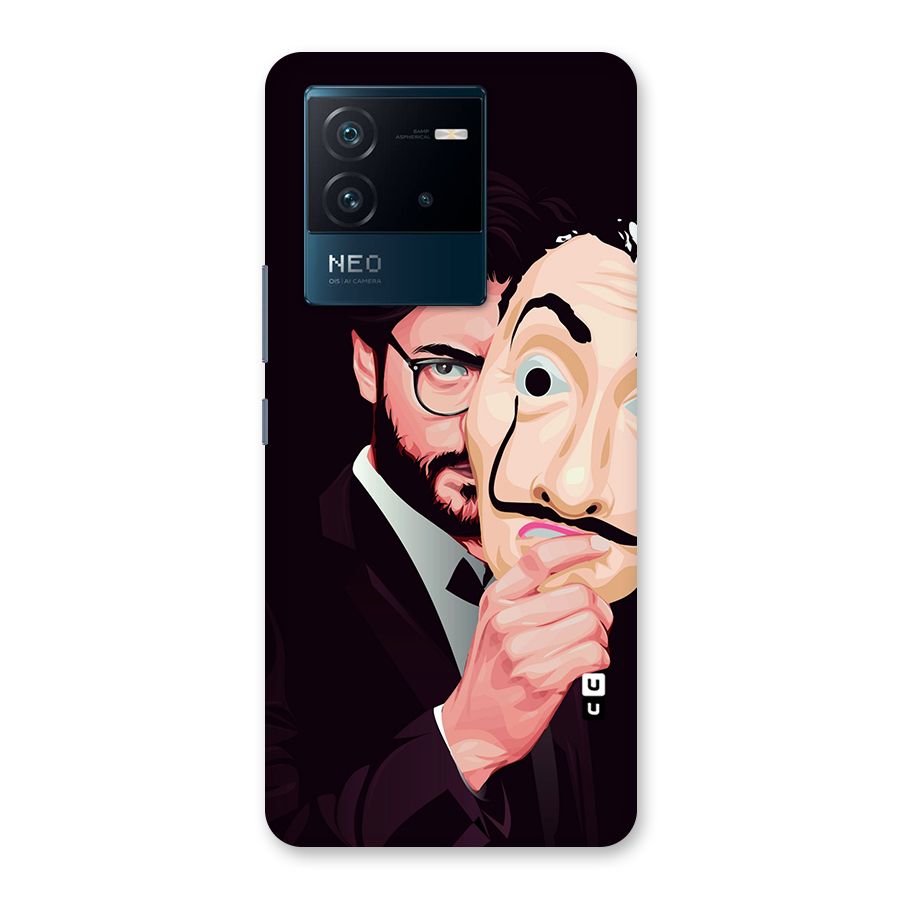 Money Heist Professor Art Back Case for Vivo iQOO Neo 6 5G