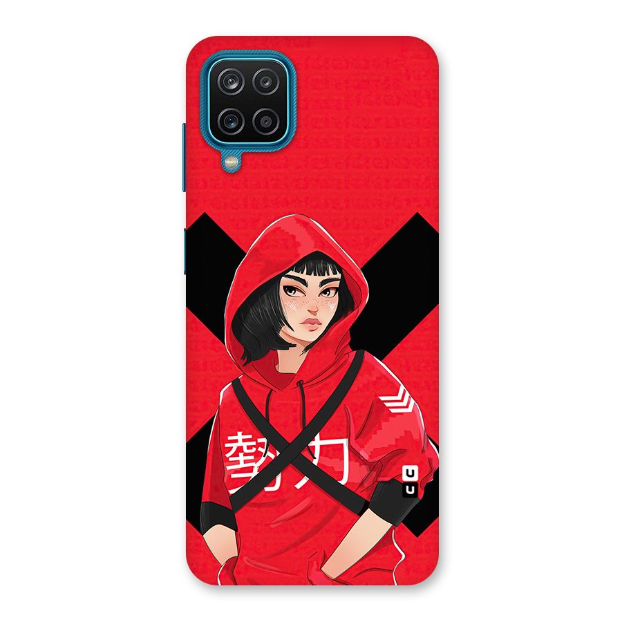 Money Heist Tokyo Digital Art Back Case for Galaxy M12