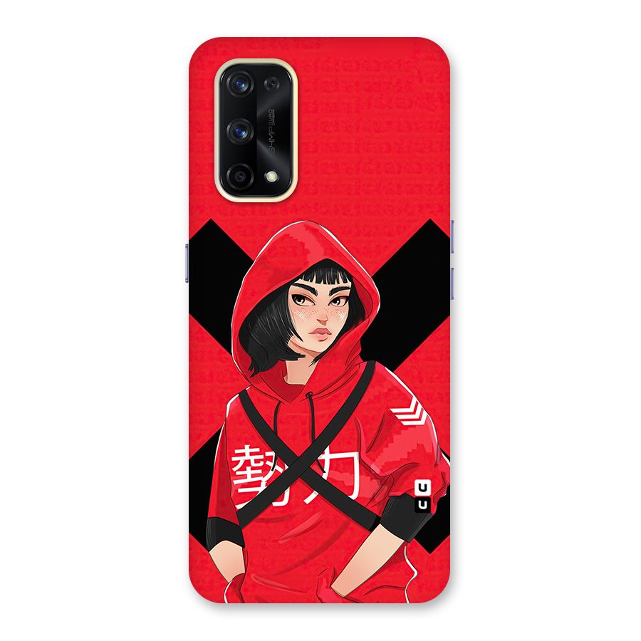 Money Heist Tokyo Digital Art Glass Back Case for Realme X7 Pro