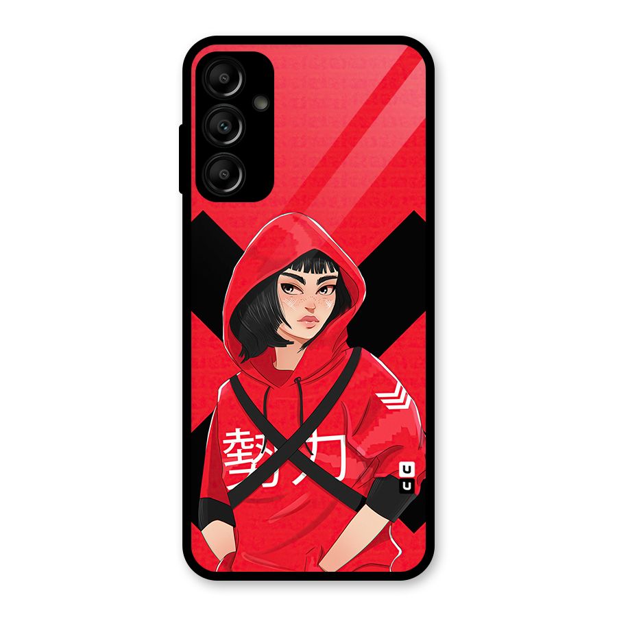 Money Heist Tokyo Digital Art Glass Back Case for Galaxy A14 5G