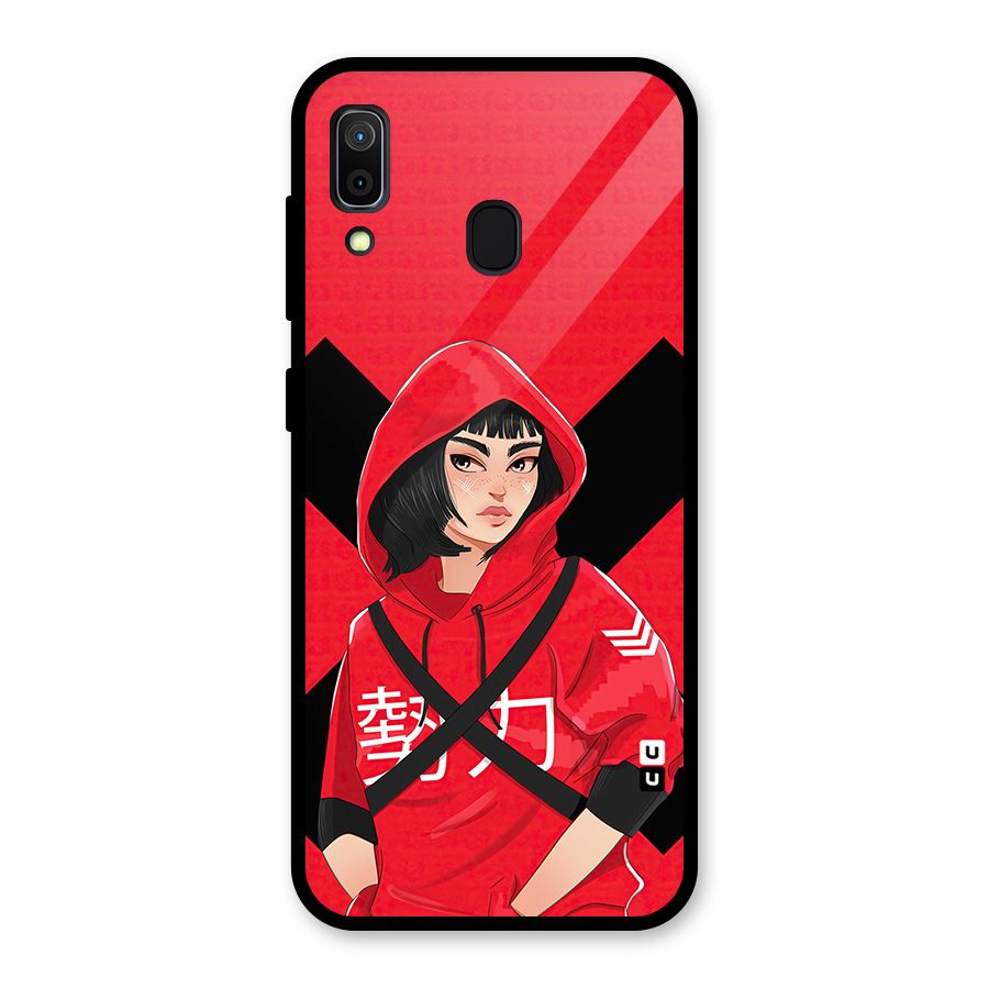 Money Heist Tokyo Digital Art Glass Back Case for Galaxy A30