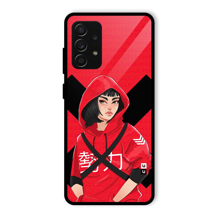 Money Heist Tokyo Digital Art Glass Back Case for Galaxy A53 5G