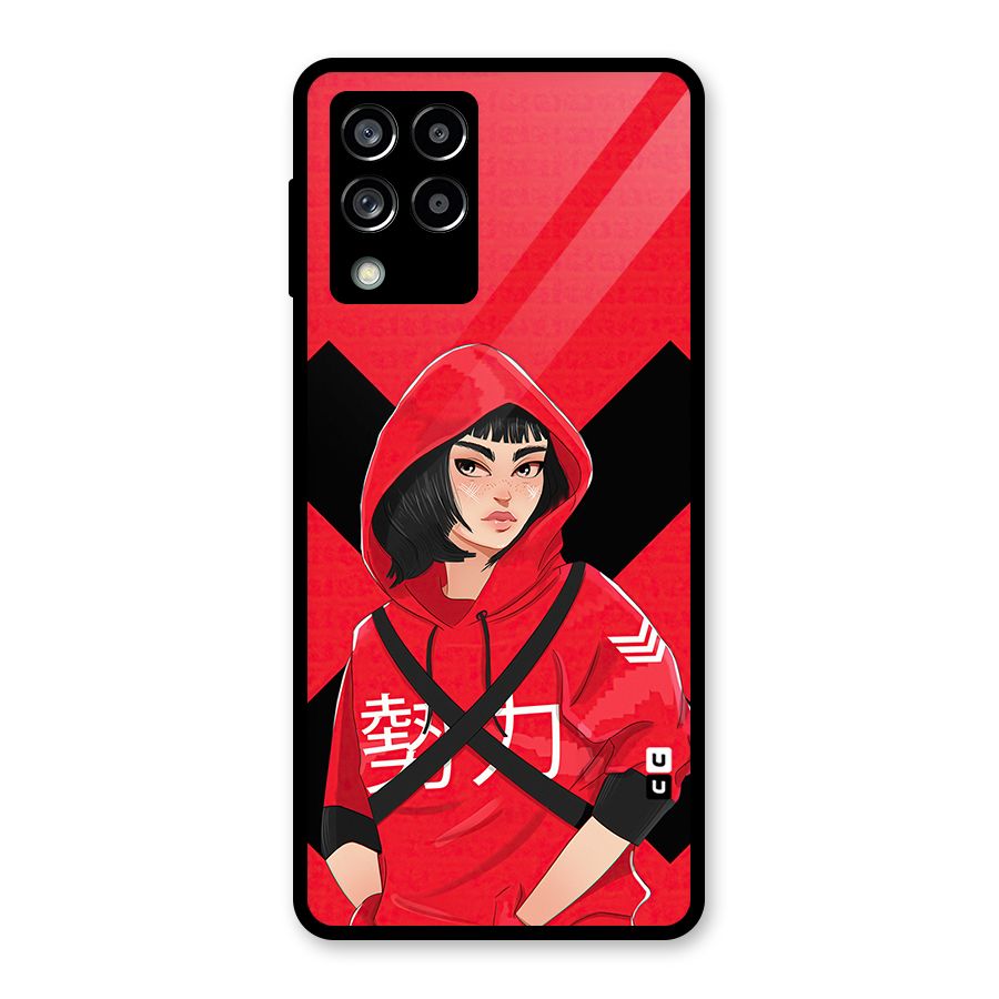 Money Heist Tokyo Digital Art Glass Back Case for Galaxy M53 5G