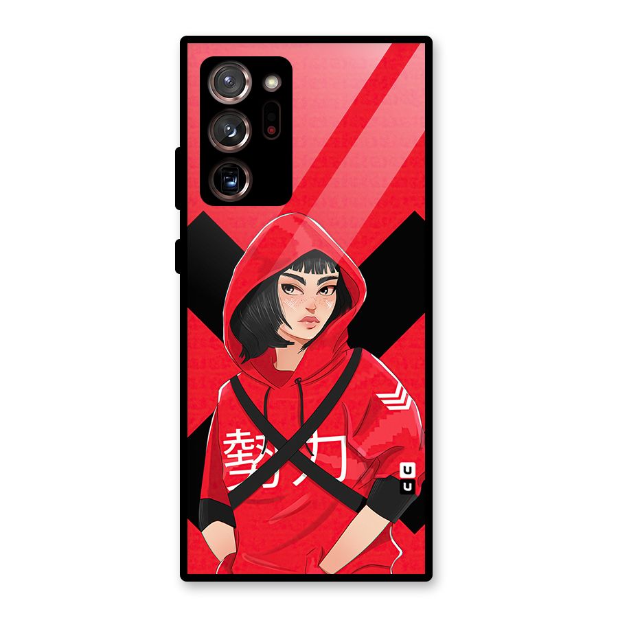 Money Heist Tokyo Digital Art Glass Back Case for Galaxy Note 20 Ultra