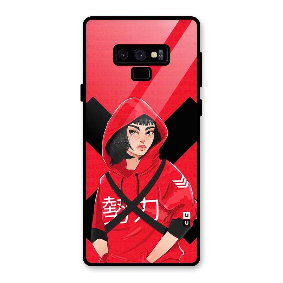 Money Heist Tokyo Digital Art Glass Back Case for Galaxy Note 9