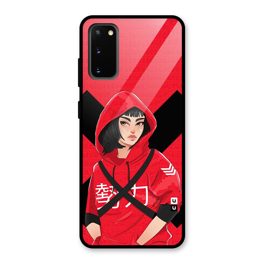 Money Heist Tokyo Digital Art Glass Back Case for Galaxy S20