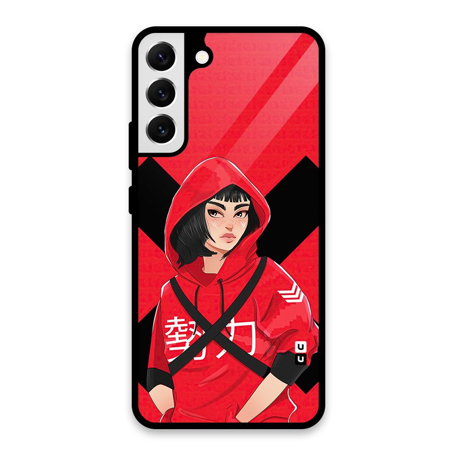 Money Heist Tokyo Digital Art Glass Back Case for Galaxy S22 Plus 5G