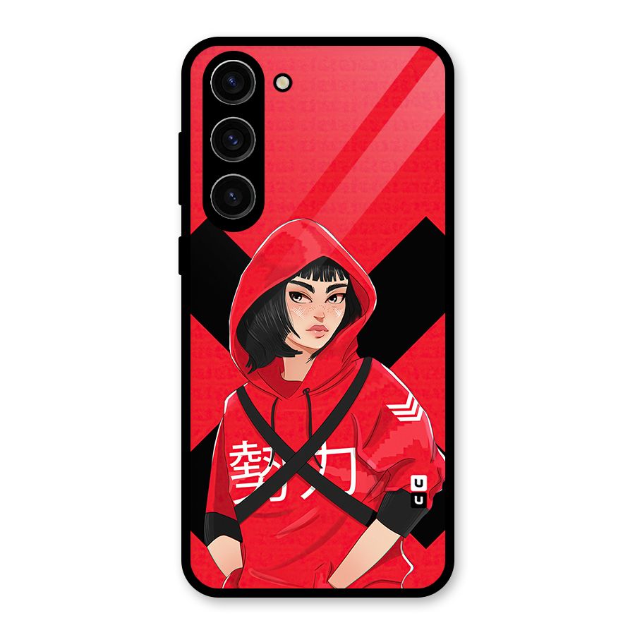 Money Heist Tokyo Digital Art Glass Back Case for Galaxy S23 Plus