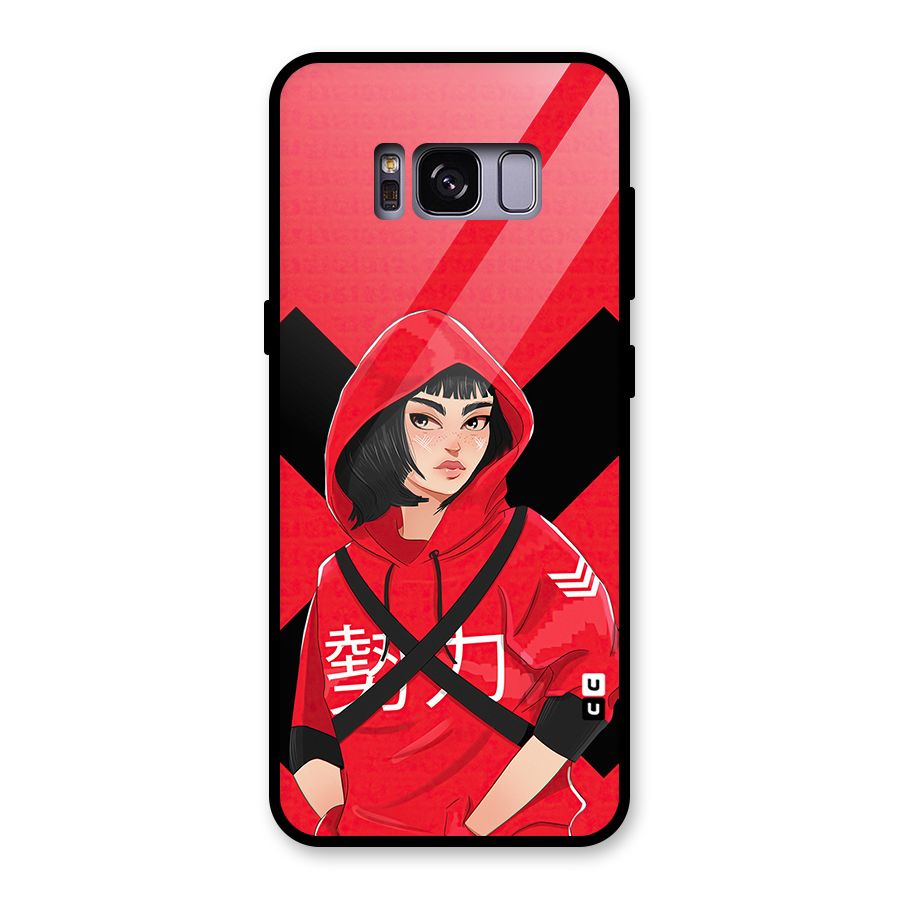 Money Heist Tokyo Digital Art Glass Back Case for Galaxy S8