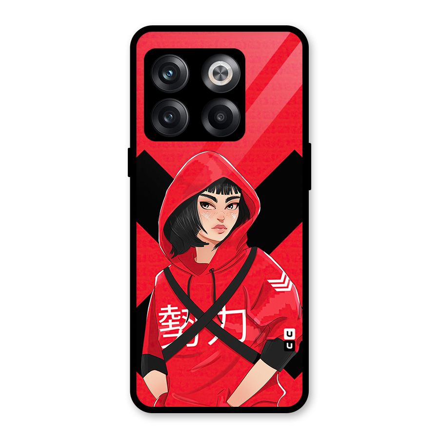 Money Heist Tokyo Digital Art Glass Back Case for OnePlus 10T
