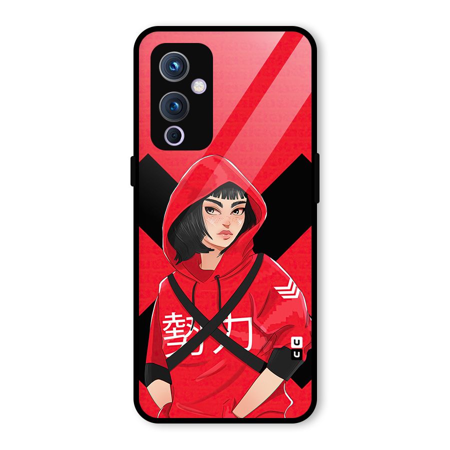 Money Heist Tokyo Digital Art Glass Back Case for OnePlus 9