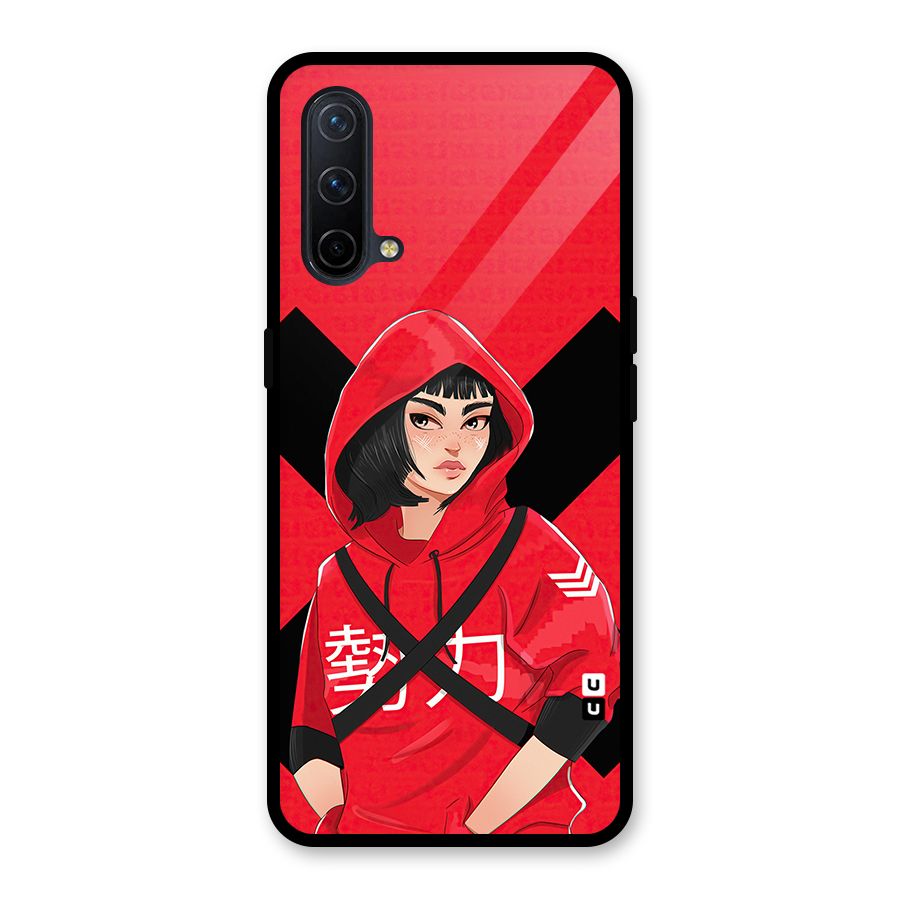 Money Heist Tokyo Digital Art Glass Back Case for OnePlus Nord CE 5G