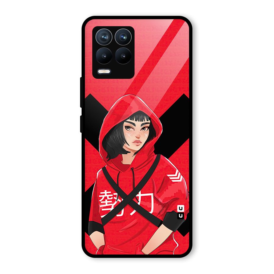 Money Heist Tokyo Digital Art Glass Back Case for Realme 8 Pro