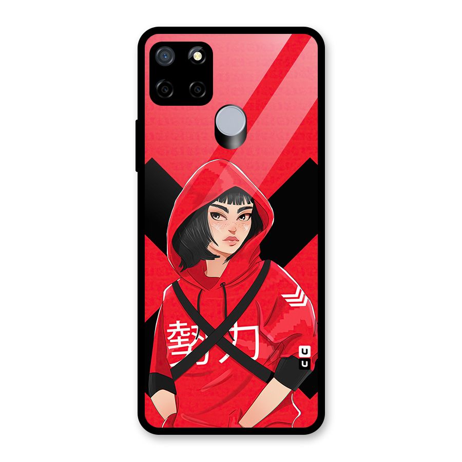 Money Heist Tokyo Digital Art Glass Back Case for Realme C12